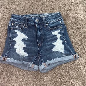 American Eagle jean shorts